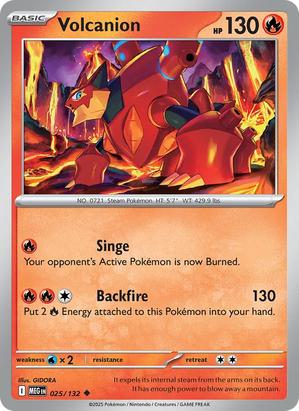 Volcanion (Mega Evolution #025/132)