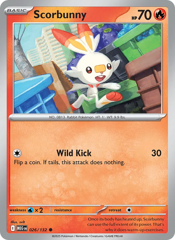 Scorbunny (Mega Evolution #026/132)