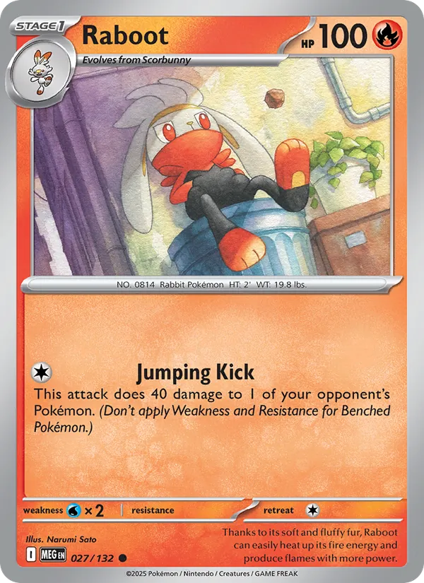 Raboot (Mega Evolution #027/132)
