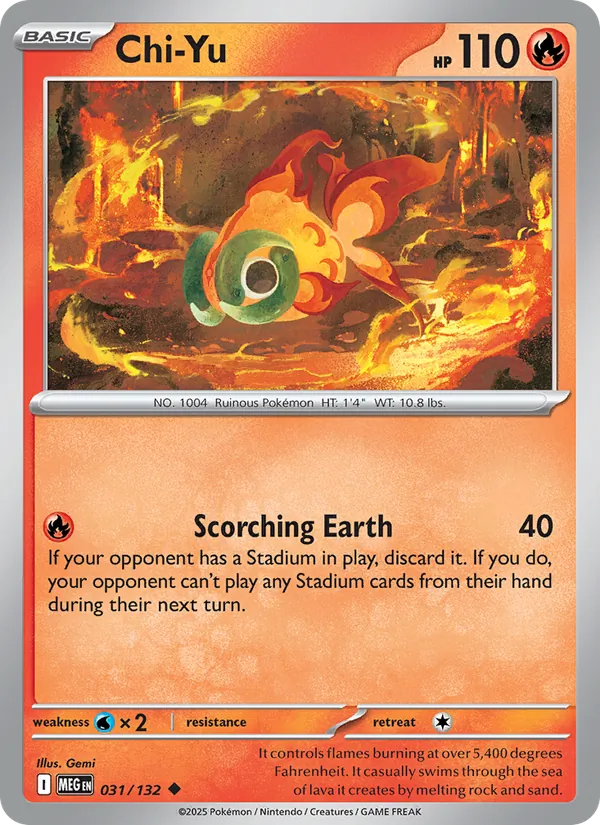 Chi-Yu (Mega Evolution #031/132)