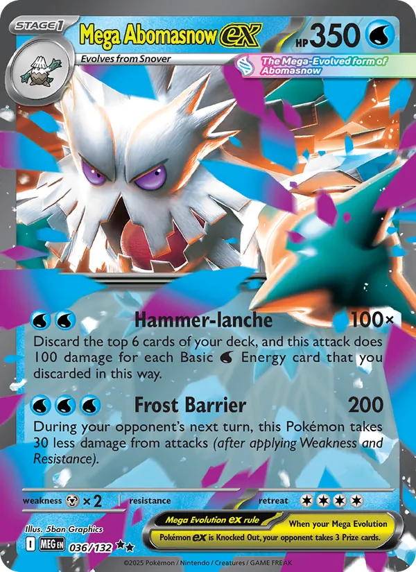Mega Abomasnow ex (Mega Evolution #036/132)