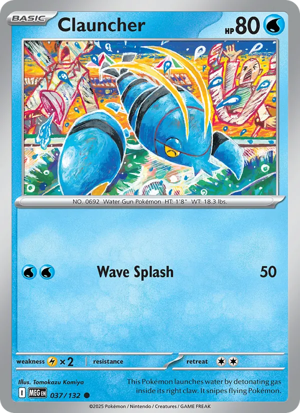 Clauncher (Mega Evolution #037/132)