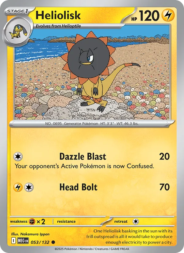 Heliolisk (Mega Evolution #053/132)
