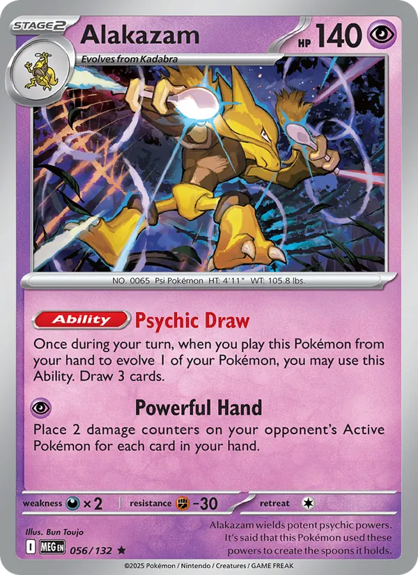 Alakazam (Mega Evolution #056/132)