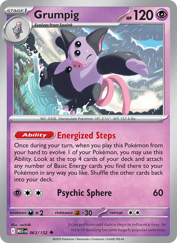 Grumpig (Mega Evolution #063/132)