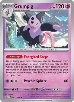 Grumpig (Mega Evolution #063/132)