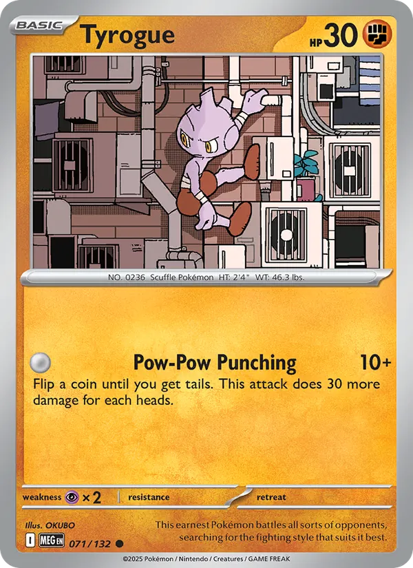 Tyrogue (Mega Evolution #071/132)