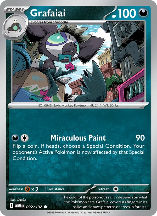 Grafaiai (Mega Evolution #092/132)