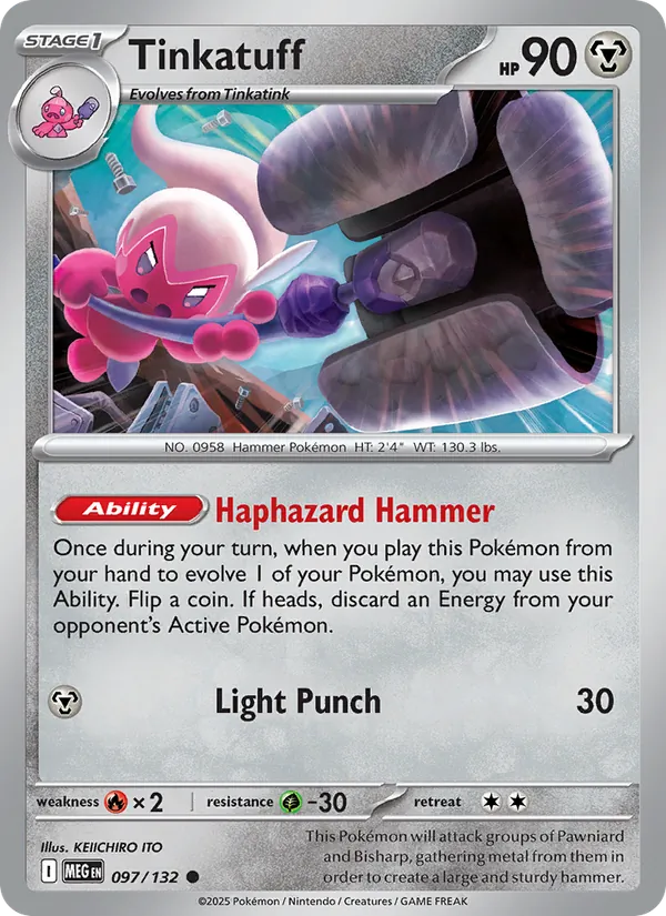Tinkatuff (Mega Evolution #097/132)