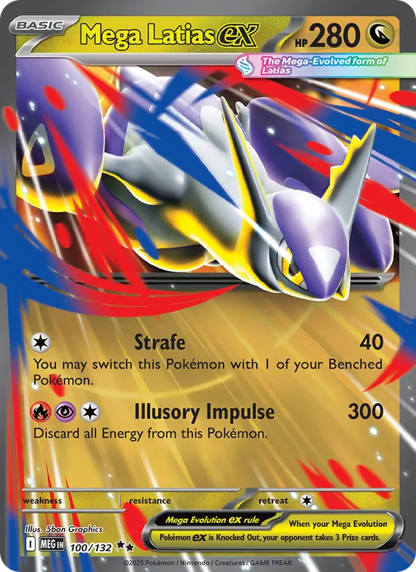 Mega Latias ex (Mega Evolution #100/132)