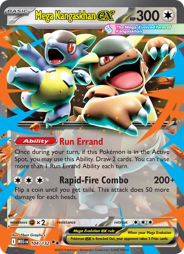 Mega Kangaskhan ex (Mega Evolution #104/132)