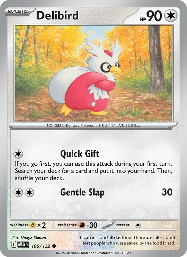 Delibird (Mega Evolution #105/132)
