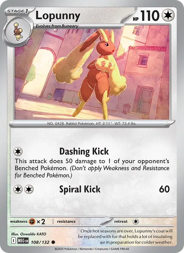 Lopunny (Mega Evolution #108/132)