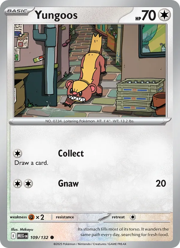Yungoos (Mega Evolution #109/132)