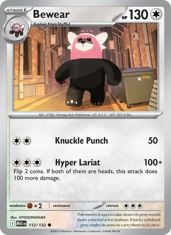 Bewear (Mega Evolution #112/132)