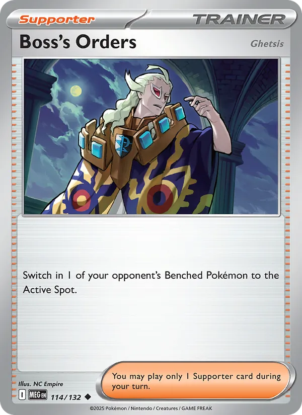 Boss's Orders (Mega Evolution #114/132)