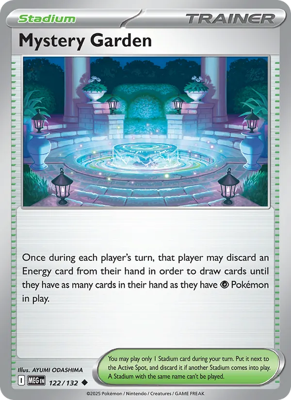 Mystery Garden (Mega Evolution #122/132)