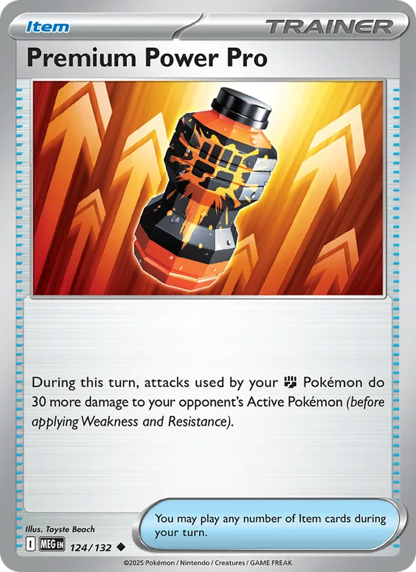 Premium Power Pro (Mega Evolution #124/132)