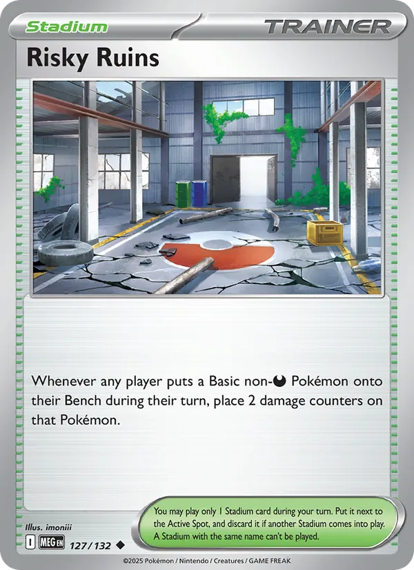 Risky Ruins (Mega Evolution #127/132)