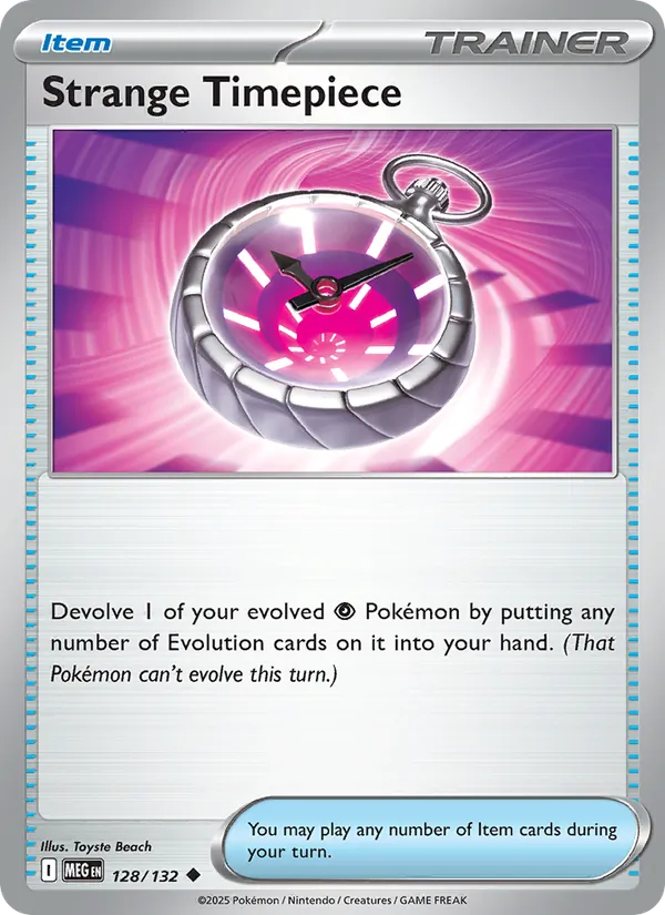Strange Timepiece (Mega Evolution #128/132)
