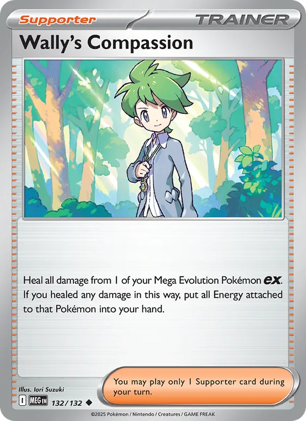 Wally's Compassion (Mega Evolution #132/132)