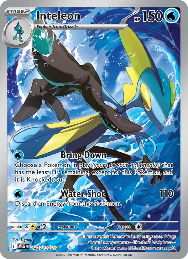 Inteleon (Mega Evolution #142/132)