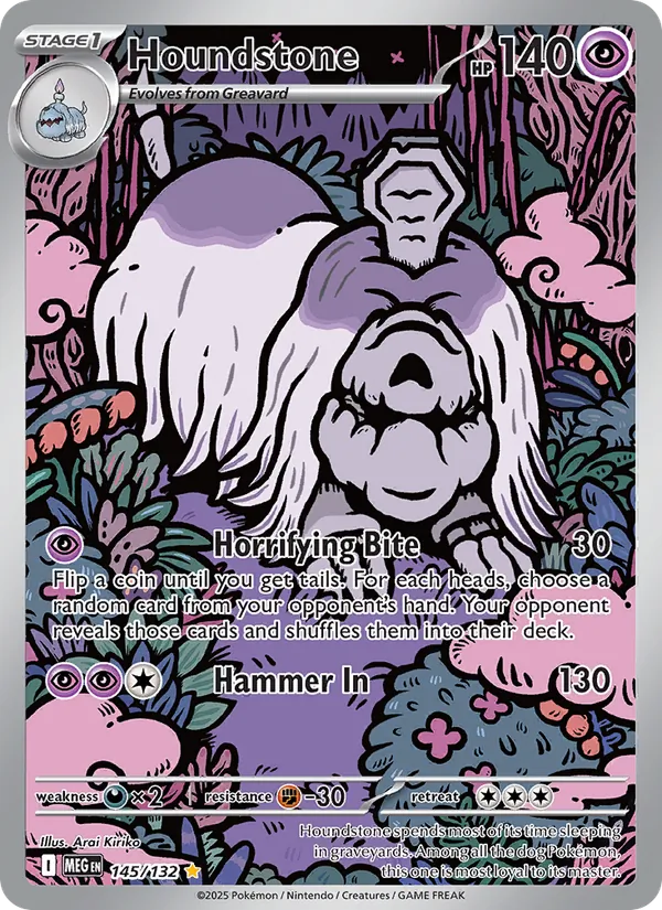 Houndstone (Mega Evolution #145/132)