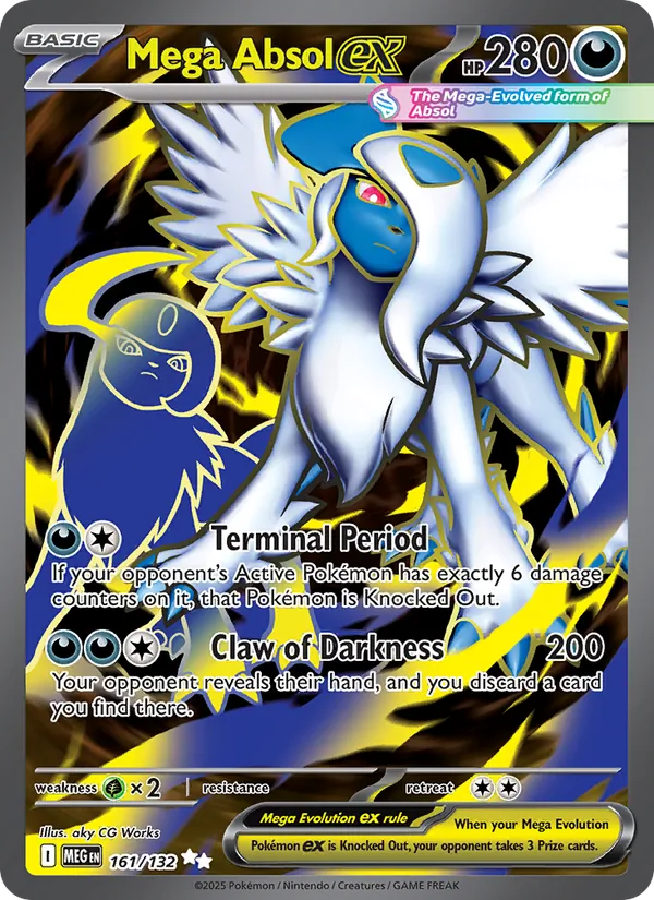 Mega Absol ex (Mega Evolution #161/132)
