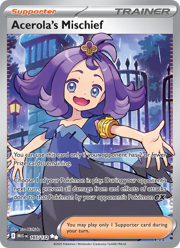 Acerola's Mischief (Mega Evolution #165/132)