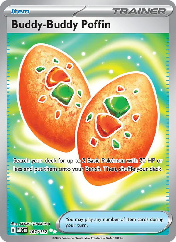 Buddy-Buddy Poffin (Mega Evolution #167/132)