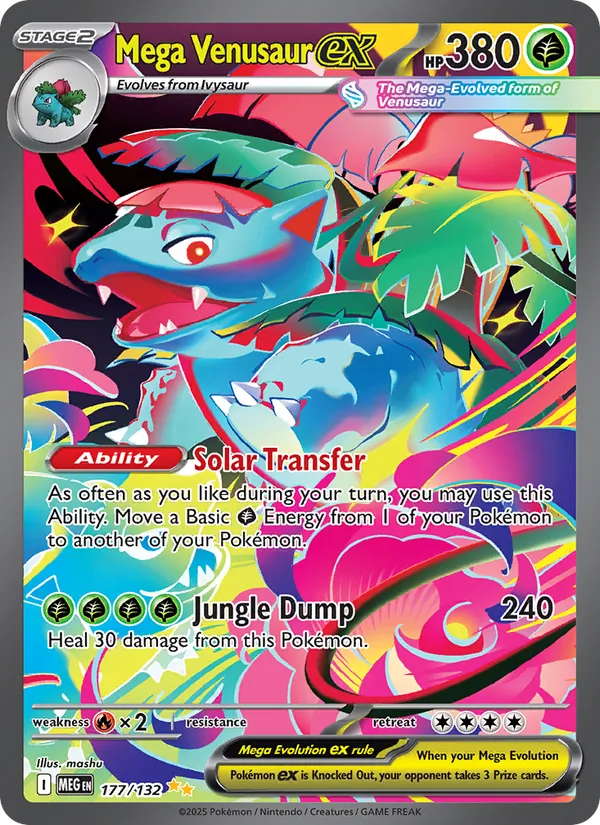 Mega Venusaur ex (Mega Evolution #177/132)