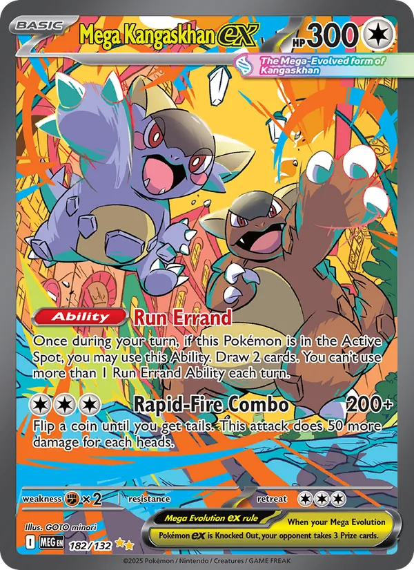 Mega Kangaskhan ex (Mega Evolution #182/132)