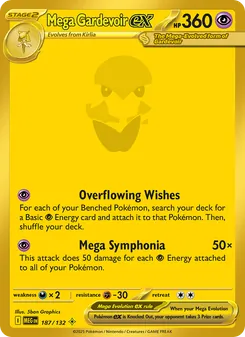 Mega Gardevoir ex (Mega Evolution #187/132)