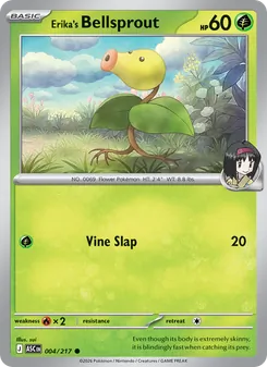 Erika's Bellsprout (Ascended Heroes #004/217)