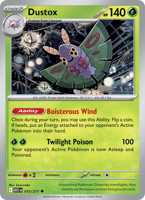Dustox (Ascended Heroes #015/217)