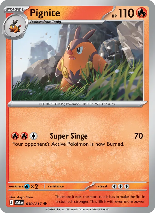 Pignite (Ascended Heroes #030/217)