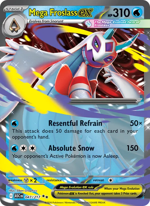 Mega Froslass ex (Ascended Heroes #047/217)
