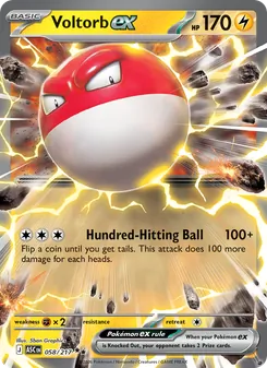 Voltorb ex (Ascended Heroes #058/217)