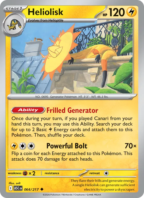 Heliolisk (Ascended Heroes #064/217)