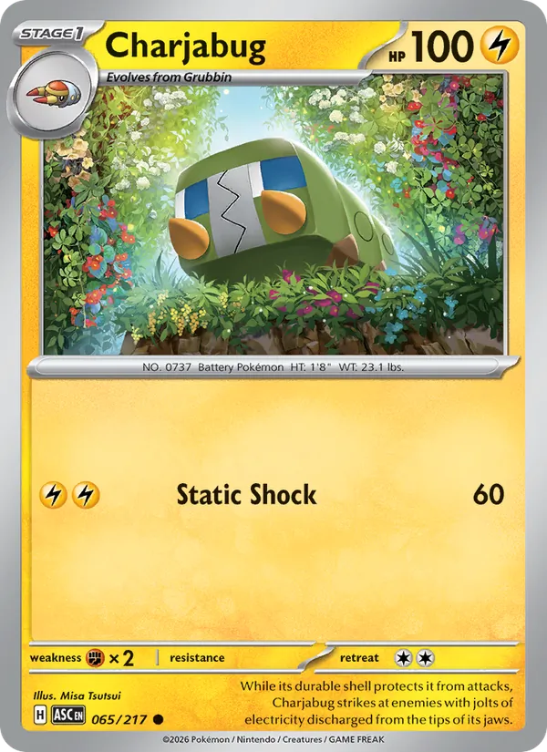Charjabug (Ascended Heroes #065/217)