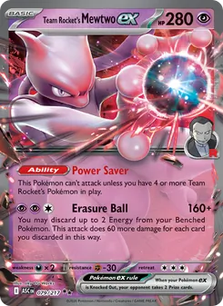 Team Rocket's Mewtwo ex (Ascended Heroes #079/217)