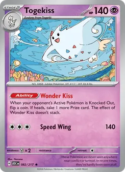 Togekiss (Ascended Heroes #082/217)
