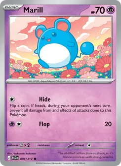 Marill (Ascended Heroes #083/217)