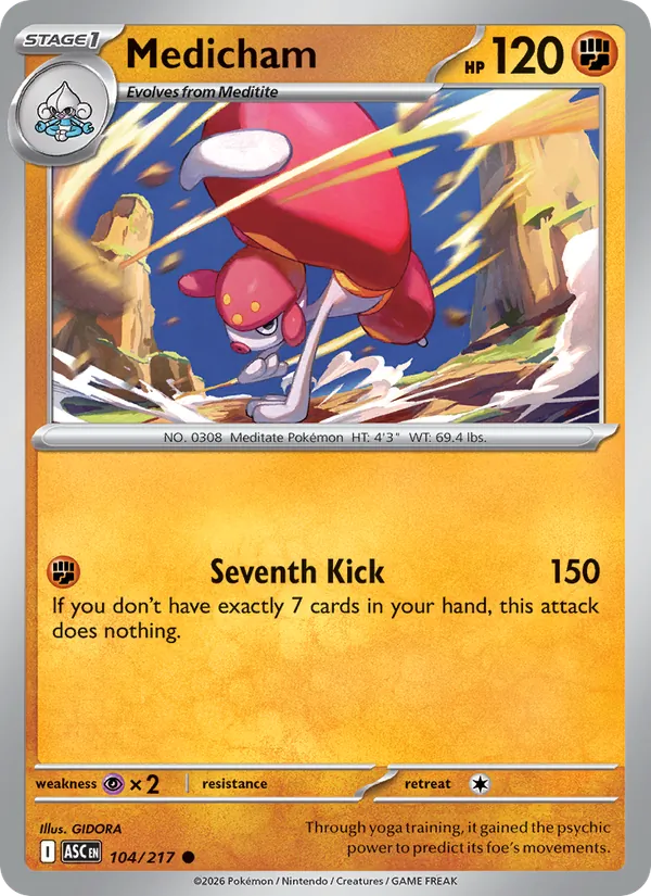 Medicham (Ascended Heroes #104/217)