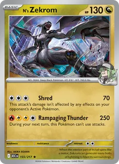 N's Zekrom (Ascended Heroes #155/217)