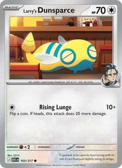 Larry's Dunsparce (Ascended Heroes #163/217)
