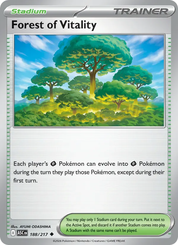 Forest of Vitality (Ascended Heroes #188/217)