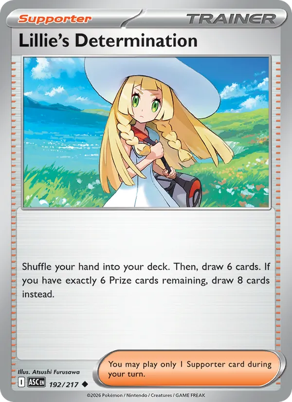 Lillie's Determination (Ascended Heroes #192/217)