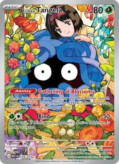 Erika's Tangela (Ascended Heroes #218/217)