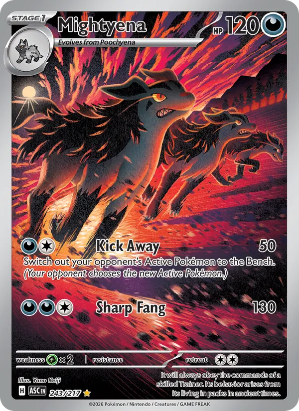 Mightyena (Ascended Heroes #243/217)